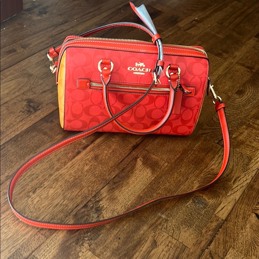 Coach Red Crossbody Bag